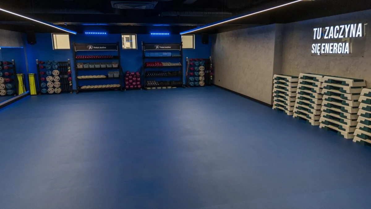 Sala zajęć grupowych w Total Active Krosno