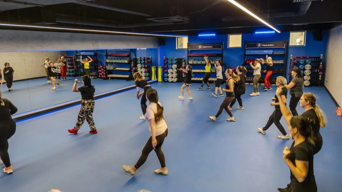 Zajęcia grupowe na sali w Total Active Krosno